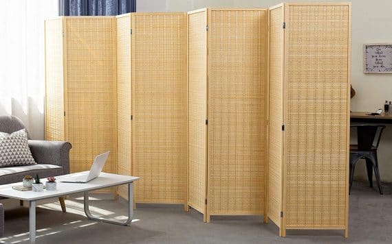 Top 10 Best Bamboo Room Dividers in 2021 Reviews