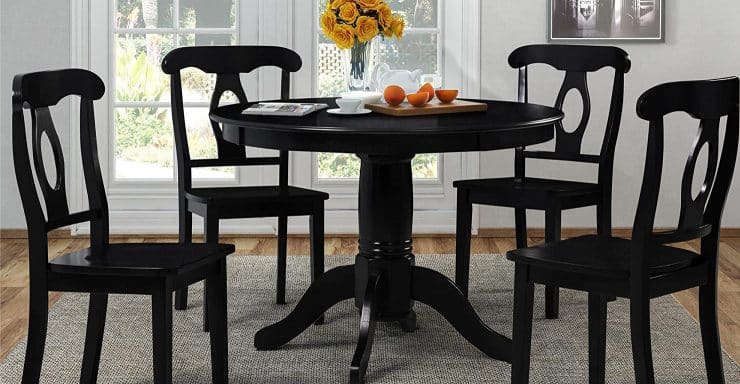 best round kitchen table for 4