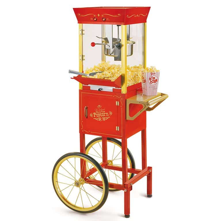 vintage nostalgia popcorn machine